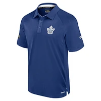 Men's Fanatics  Blue Toronto Maple Leafs Authentic Pro Rink Polo