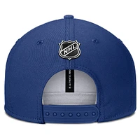 Men's Fanatics Blue Toronto Maple Leafs Authentic Pro Rink Snapback Hat