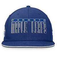 Men's Fanatics Blue Toronto Maple Leafs Gino Flatbrim Snapback Hat