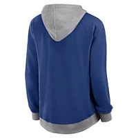 Men's Fanatics Blue Toronto Maple Leafs Hit It Full-Zip Hoodie