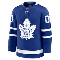 Men's Fanatics Blue Toronto Maple Leafs Home Premium Custom Jersey