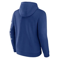 Men's Fanatics Blue Toronto Maple Leafs Revolution Pullover Hoodie