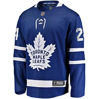 Men's Fanatics Connor Dewar Blue Toronto Maple Leafs Home Premier Breakaway Player Jersey