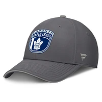Men's Fanatics Gray Toronto Maple Leafs Home Ice Flex Hat