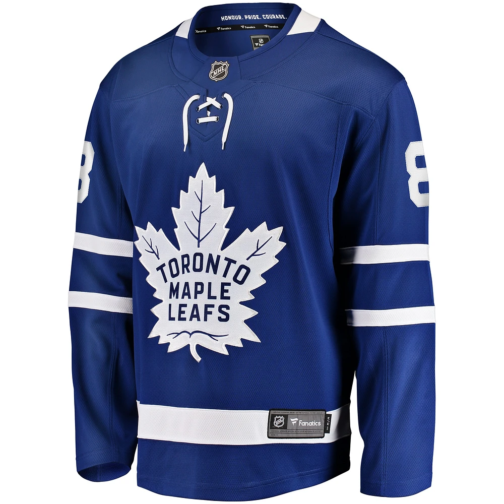 Men's Fanatics Jake Muzzin Blue Toronto Maple Leafs Replica Player Jersey