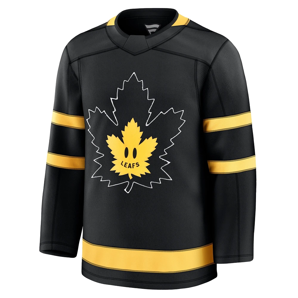 Men's Fanatics John Tavares Black Toronto Maple Leafs Alternate Premium Player Jersey