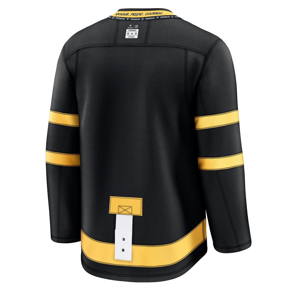 Men's Fanatics John Tavares Black Toronto Maple Leafs Alternate Premium Player Jersey