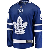Men's Fanatics John Tavares Blue Toronto Maple Leafs Home Premier Breakaway Player Jersey
