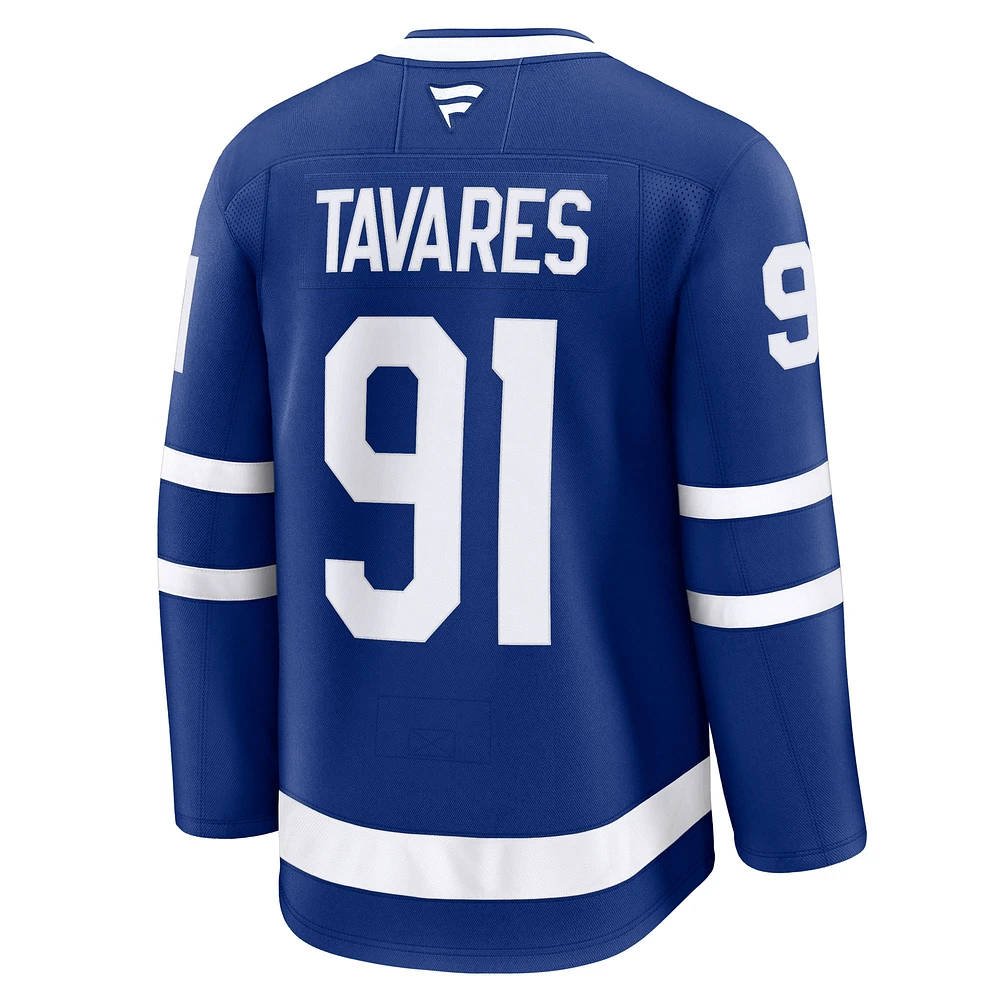 Men's Fanatics John Tavares Blue Toronto Maple Leafs Home Premium Player Jersey