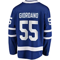 Men's Fanatics Mark Giordano Blue Toronto Maple Leafs Home Breakaway Player Jersey