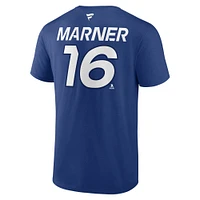 Men's Fanatics Mitch Marner Blue Toronto Maple Leafs Authentic Pro Prime Name & Number T-Shirt