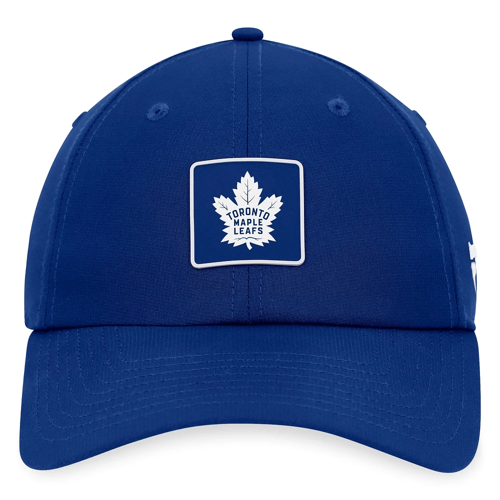 Men's Fanatics  Royal Toronto Maple Leafs Authentic Pro Adjustable Performance Hat