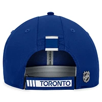 Men's Fanatics  Royal Toronto Maple Leafs Authentic Pro Adjustable Performance Hat