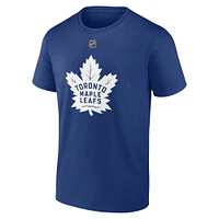 Men's Fanatics Ryan O'Reilly Blue Toronto Maple Leafs Authentic Stack Name & Number T-Shirt