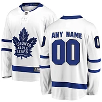 Men's Fanatics White Toronto Maple Leafs Breakaway - Custom Jersey