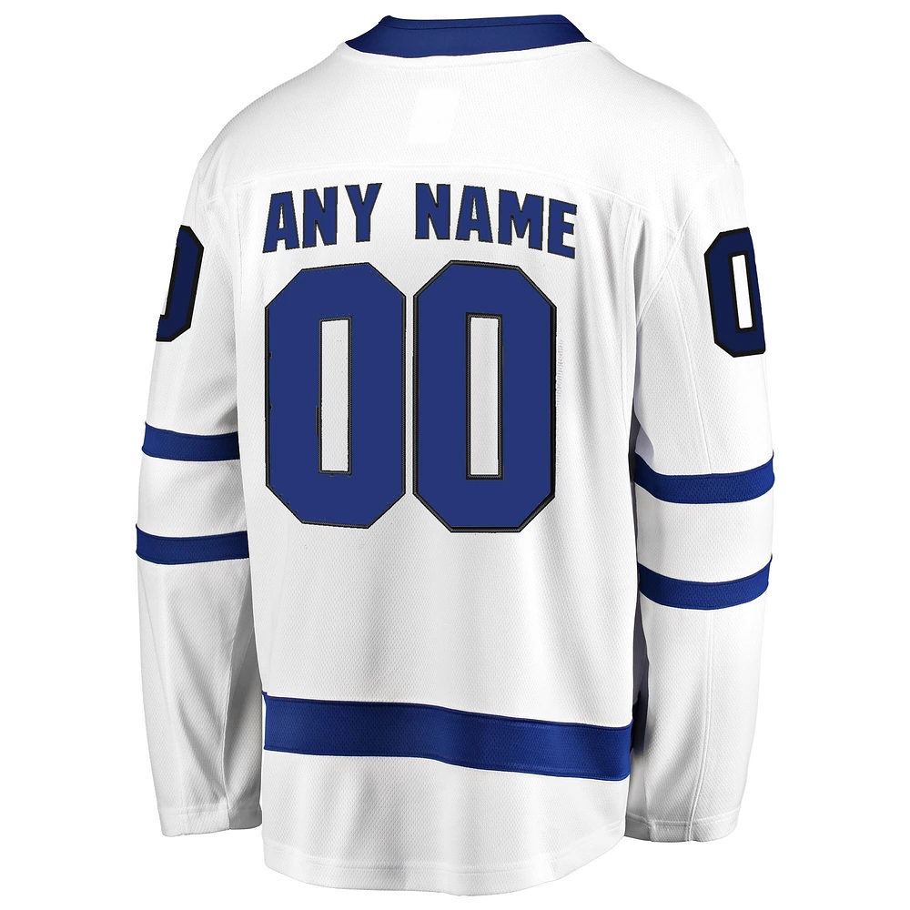 Men's Fanatics White Toronto Maple Leafs Breakaway - Custom Jersey