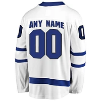 Men's Fanatics White Toronto Maple Leafs Breakaway - Custom Jersey