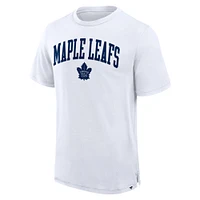 Men's Fanatics White Toronto Maple Leafs Pima Cotton T-Shirt