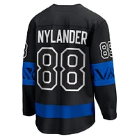 Men's Fanatics William Nylander Black Toronto Maple Leafs 2021/22 Alternate Premier Breakaway Reversible Player - Jersey