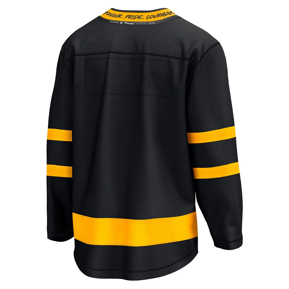 Men's Fanatics William Nylander Black Toronto Maple Leafs 2021/22 Alternate Premier Breakaway Reversible Player - Jersey