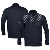 Men's Levelwear  Navy Toronto Maple Leafs NHL x PGA - Calibre Quarter-Zip Pullover Top