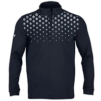 Men's Levelwear  Navy Toronto Maple Leafs NHL x PGA - Calibre Quarter-Zip Pullover Top