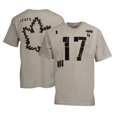 V104219 Leafs ESL SP24 NHL T-shirt noir à bande SS pour hommes TEEMENSCC 3120BGBLKTPETML #1