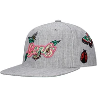 Men's Mitchell & Ness Gray Toronto Maple Leafs Smells Like Spring Spirit Snapback Hat
