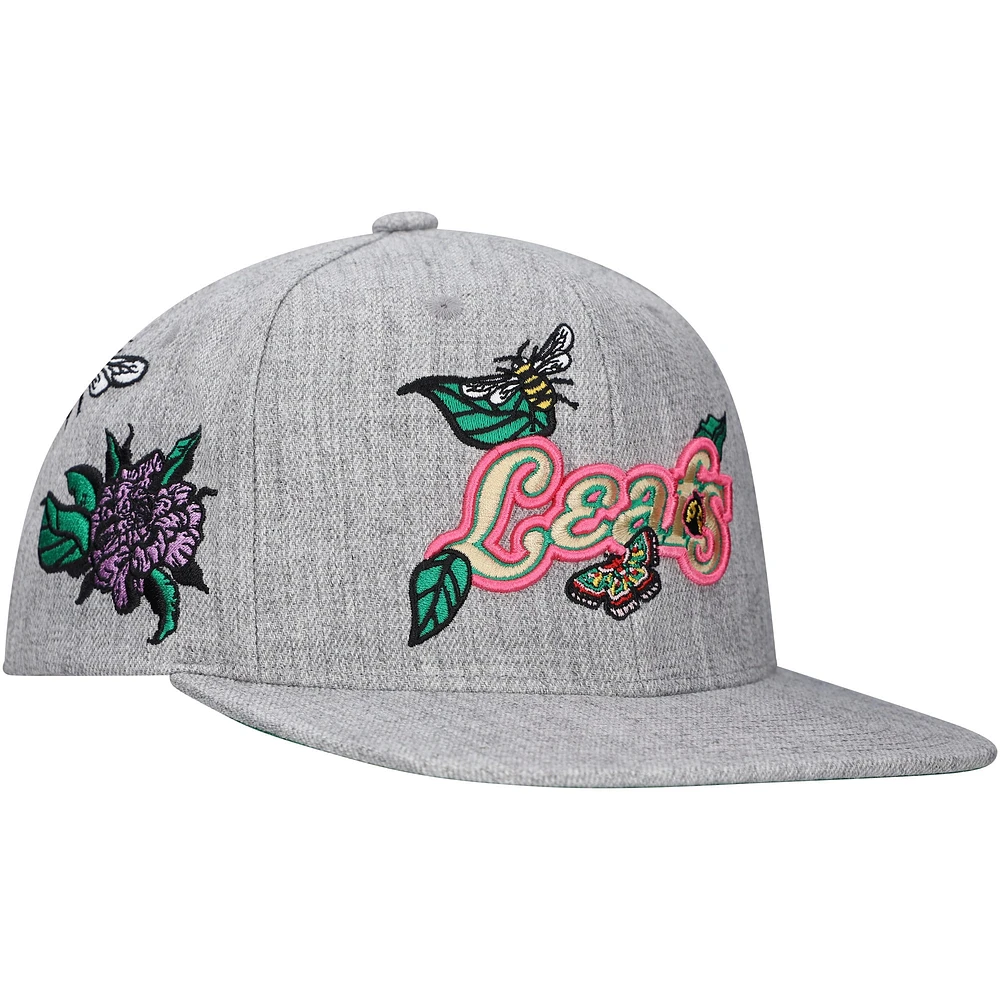 Men's Mitchell & Ness Gray Toronto Maple Leafs Smells Like Spring Spirit Snapback Hat
