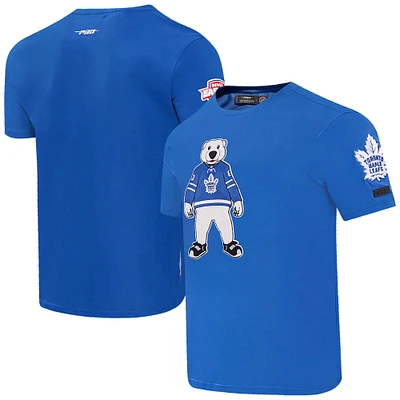 T-shirt mascotte des Maple Leafs de Toronto Pro Standard bleu pour hommes