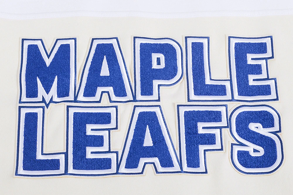 Men's Pro Standard Cream Toronto Maple Leafs Classic Pullover Hoodie