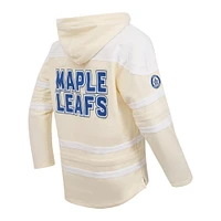 Men's Pro Standard Cream Toronto Maple Leafs Classic Pullover Hoodie