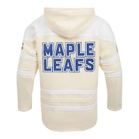Men's Pro Standard Cream Toronto Maple Leafs Classic Pullover Hoodie
