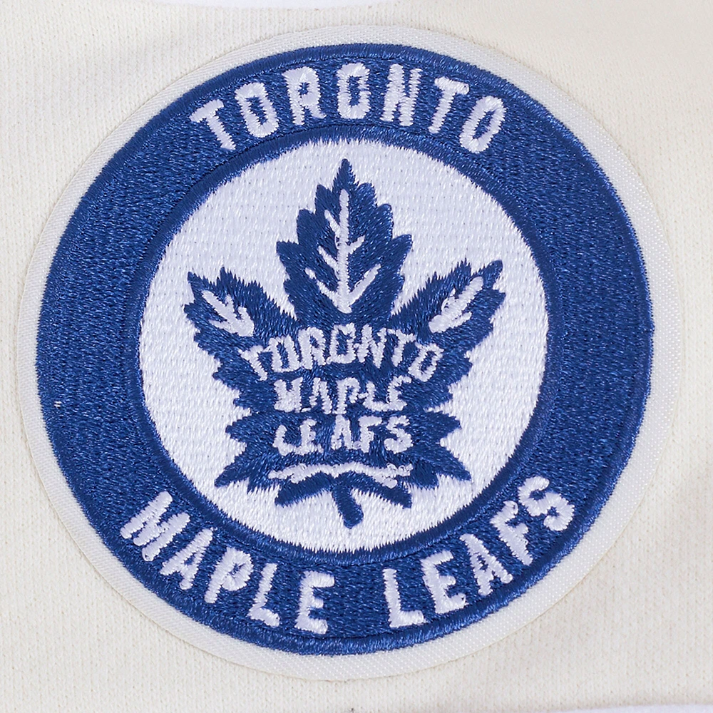 Men's Pro Standard Cream Toronto Maple Leafs Classic Pullover Hoodie