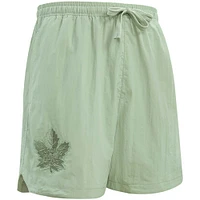 Men's Pro Standard Green Toronto Maple Leafs Neutral Woven Shorts