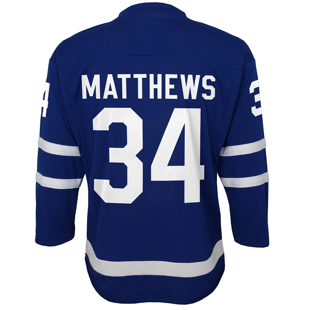 Toddler Auston Matthews Royal Toronto Maple Leafs Replica Player Jersey