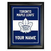 Toronto Maple Leafs 12'' x 16'' Personalized Team Frame