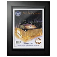 Toronto Maple Leafs 1999 Maple Leaf Gardens Final Game - 12'' x 16'' Framed Program Cover
