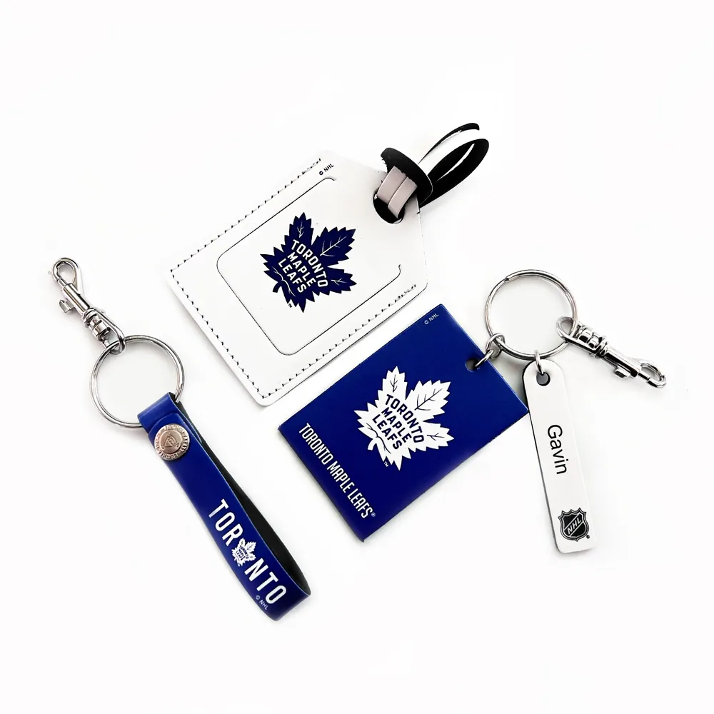 Toronto Maple Leafs - Leather Three-Piece Gift Pack with Personalized Tag