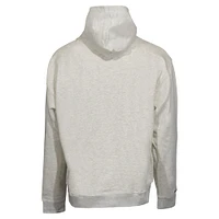 Unisex Mitchell & Ness Oatmeal Toronto Maple Leafs Oversized Swag Pullover Hoodie