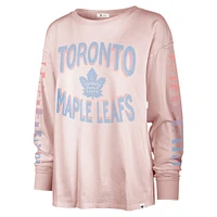Women's '47 Pink Toronto Maple Leafs Cloud Nine Long Sleeve T-Shirt