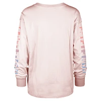 Women's '47 Pink Toronto Maple Leafs Cloud Nine Long Sleeve T-Shirt