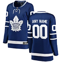 Women's Fanatics Blue Toronto Maple Leafs Breakaway - Custom Jersey
