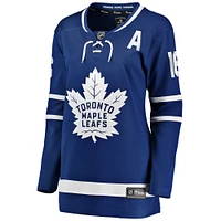 Women's Fanatics Mitch Marner Blue Toronto Maple Leafs Alternate Captain Patch Home Breakaway Player - Jersey