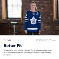 Women's Fanatics Morgan Rielly Blue Toronto Maple Leafs Breakaway Player Jersey