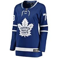 Women's Fanatics TJ Brodie Blue Toronto Maple Leafs Home - Breakaway Player Jersey