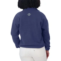 Women's WEAR by Erin Andrews  Blue Toronto Maple Leafs Polar Fleece Half-Zip Jacket