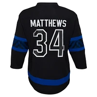 Youth Auston Matthews Black Toronto Maple Leafs Alternate Replica Player Jersey