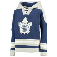 Youth Auston Matthews Blue Toronto Maple Leafs Ageless Must-Have V-Neck Name & Number Pullover Hoodie