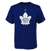 Youth Blue Toronto Maple Leafs Primary Logo T-Shirt